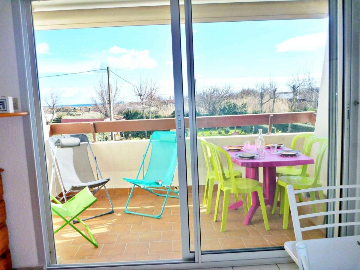 Studio Cabine Cosy Avec Terrasse, Acces Direct Plage Et Parking Prive, 2-4 Pers, Animaux Ok - Fr-1-387-139 Marseillan  Zewnętrze zdjęcie