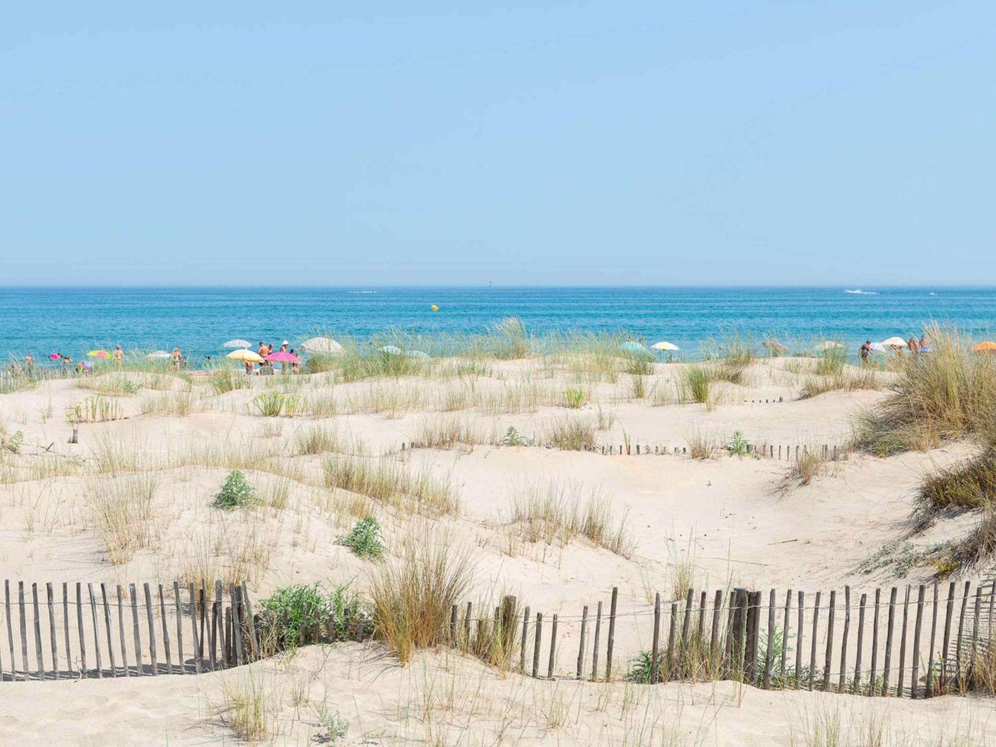Studio Cabine Cosy Avec Terrasse, Acces Direct Plage Et Parking Prive, 2-4 Pers, Animaux Ok - Fr-1-387-139 Marseillan  Zewnętrze zdjęcie